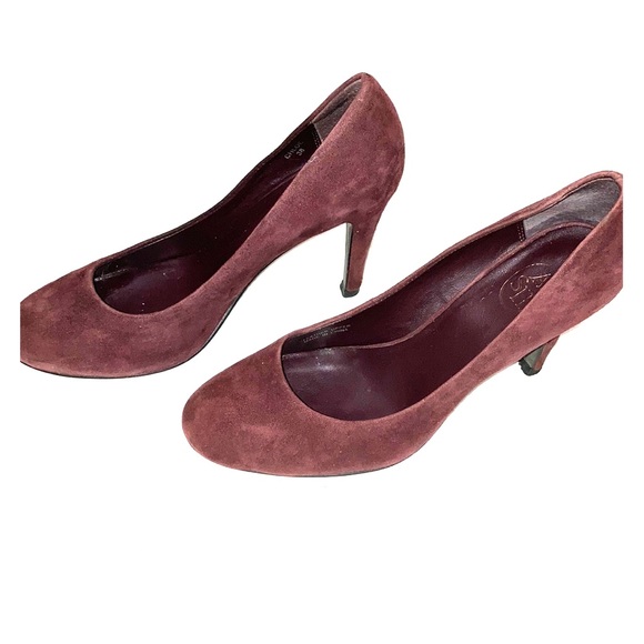 Chloe Shoes - Chloe heels in a gorgeous burgandy